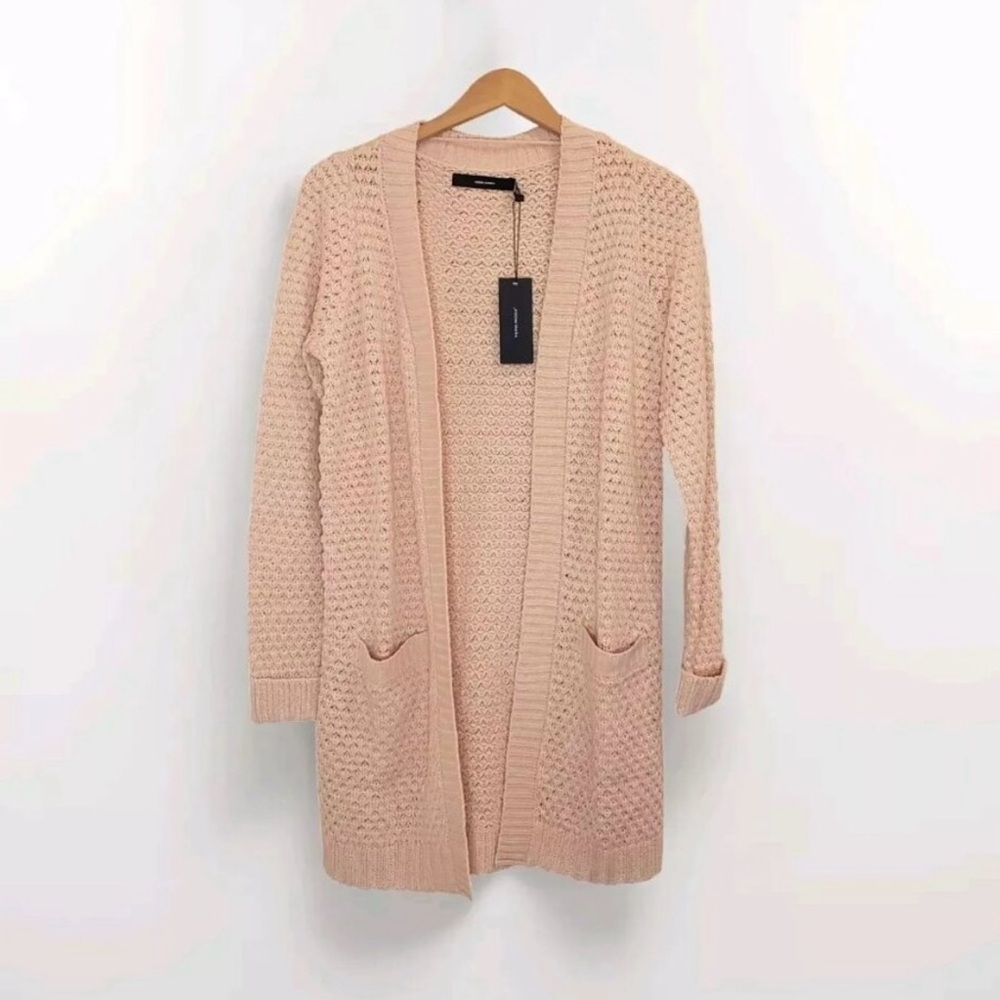 Women's Pink Cardigan Sweater